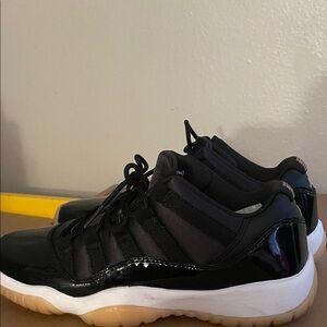 Jordan Kids Black and White Sneakers 5y